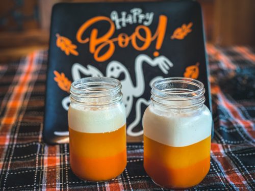 Candy Corn Gelatin Jars - Cultured Food Life
