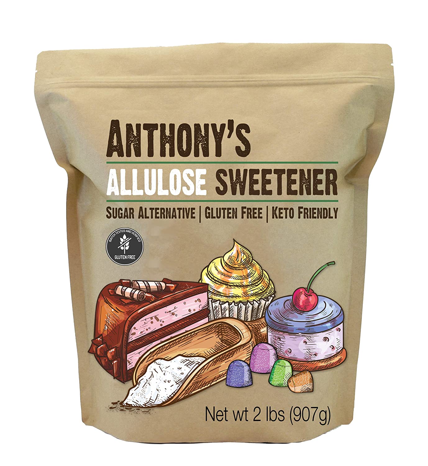 Anthony's Allulose Sweetener - Cultured Food Life
