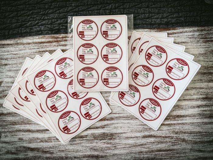 Labels for Fermenting Jars