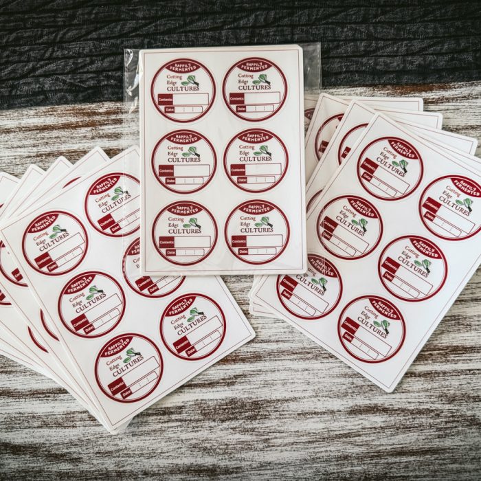 Labels for Fermenting Jars
