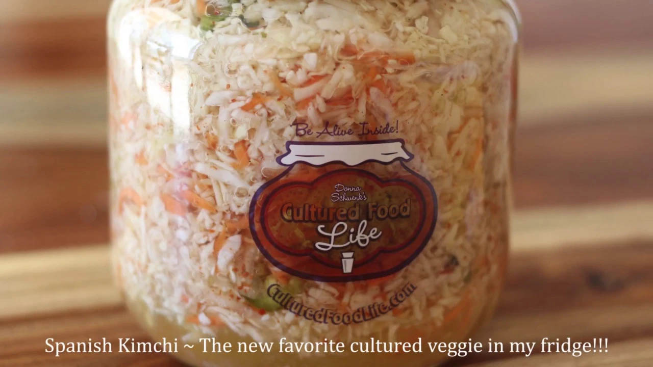 Spanish Kimchi Cultured Food Life