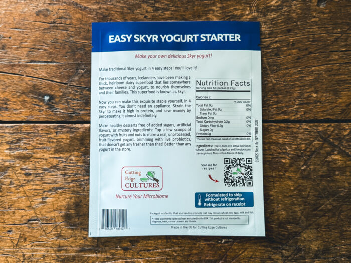 Easy Skyr Yogurt Starter - Image 2