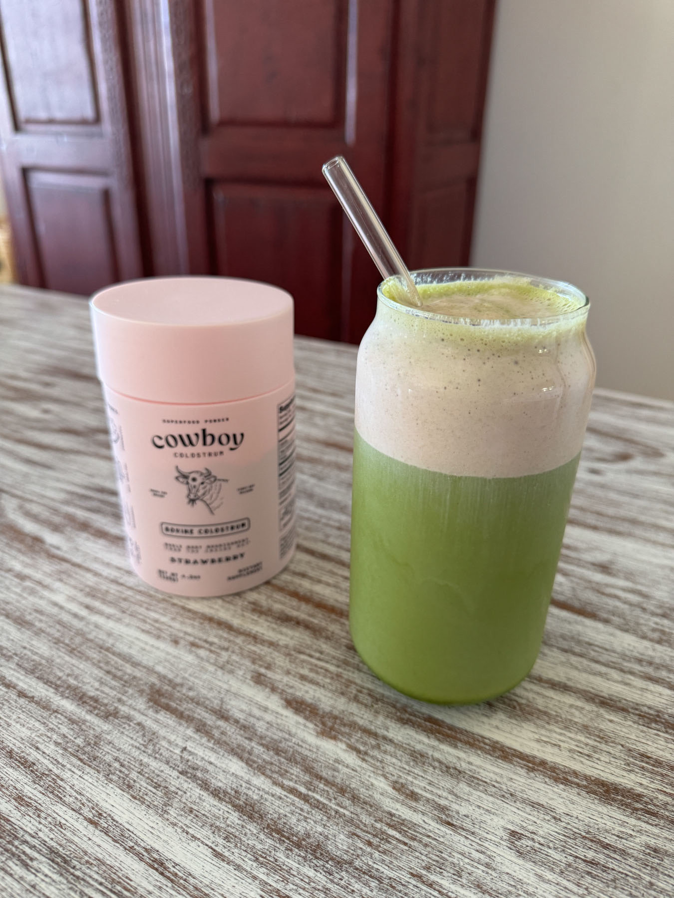 Matcha colostrum
