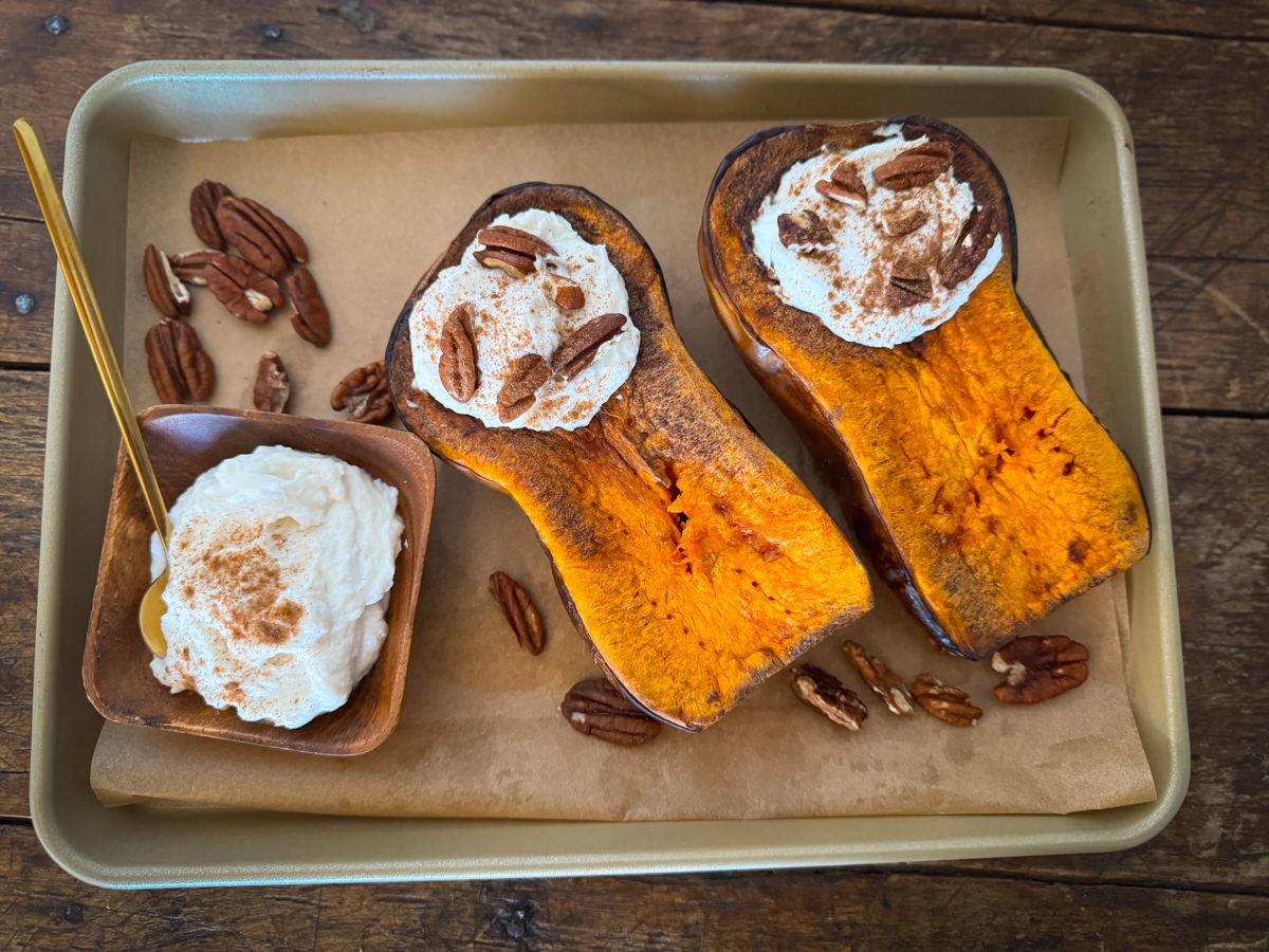 Butternut squash and yogurt3