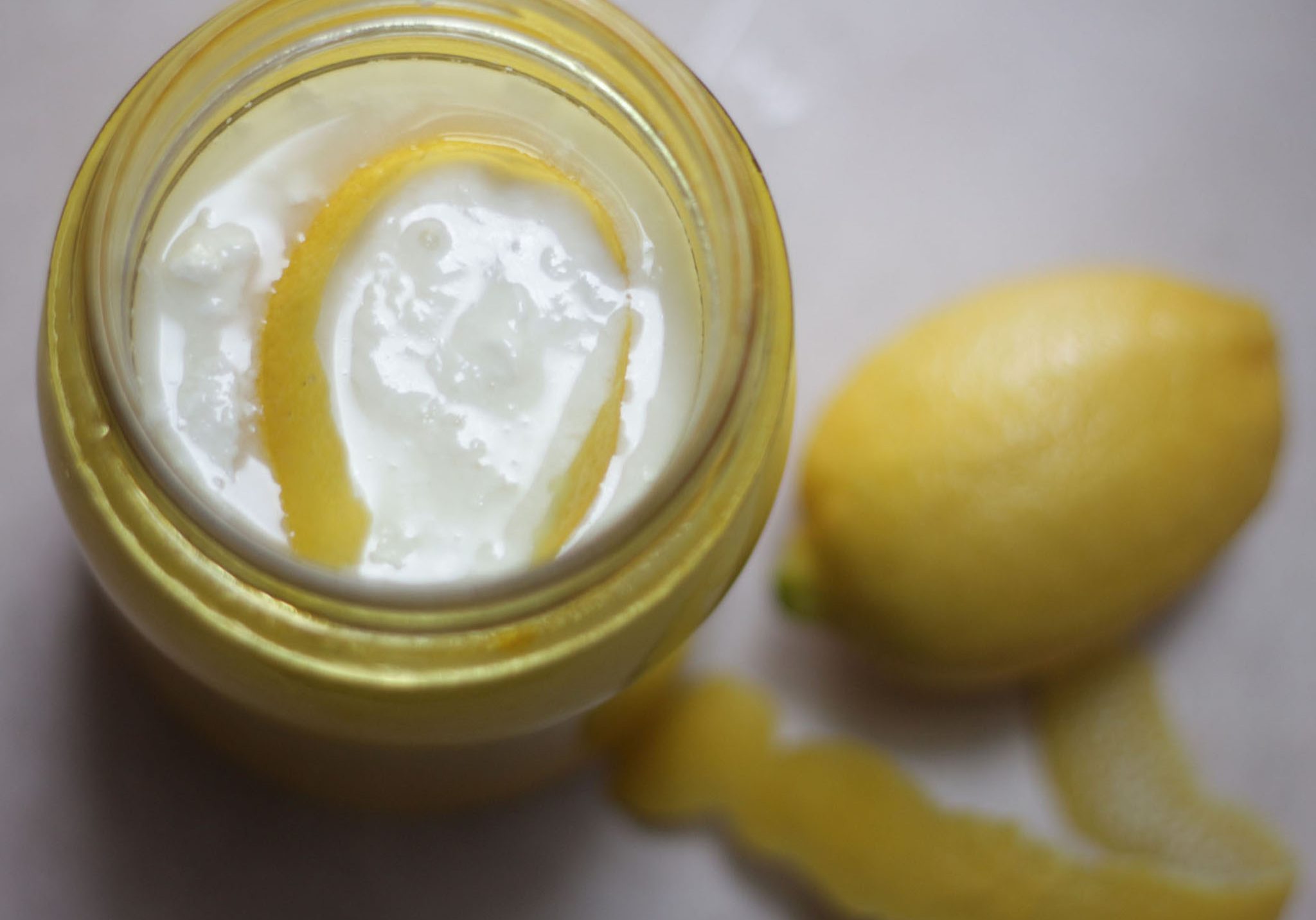 Kefir Second Fermented with Lemon