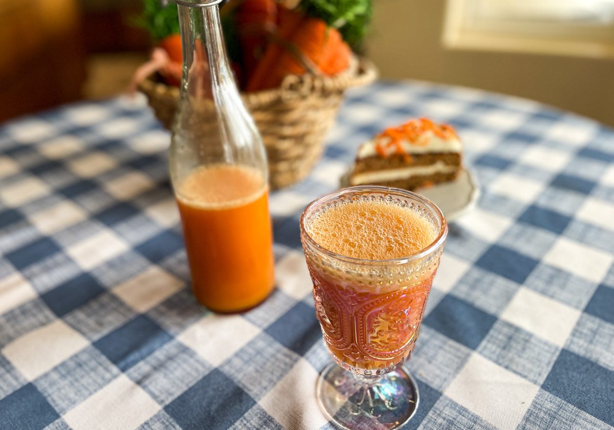 Carrot cake kefir soda