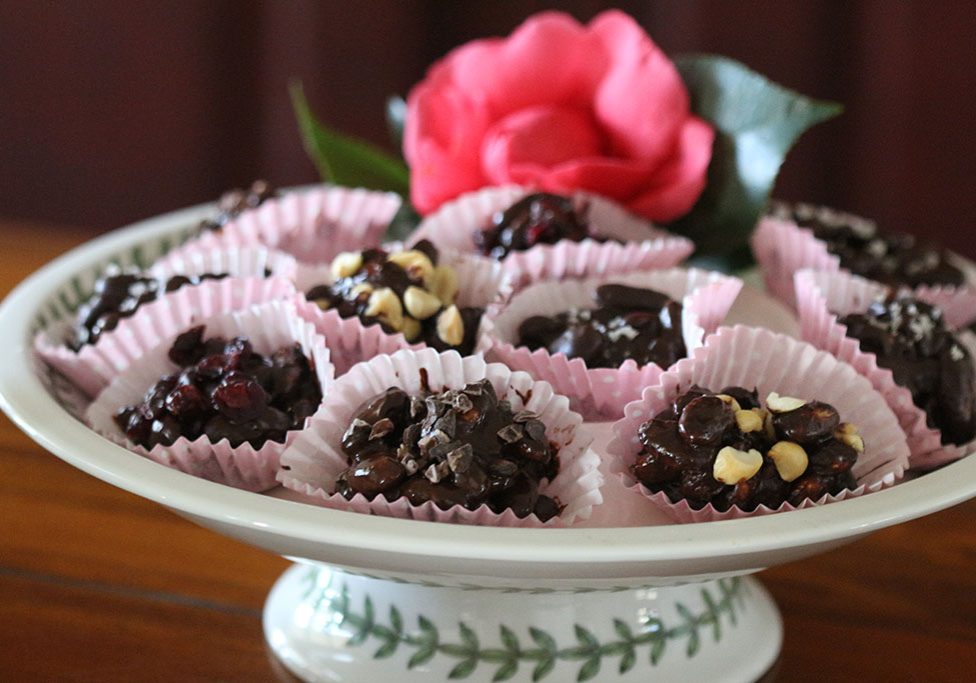 Chocolate kefir nuts