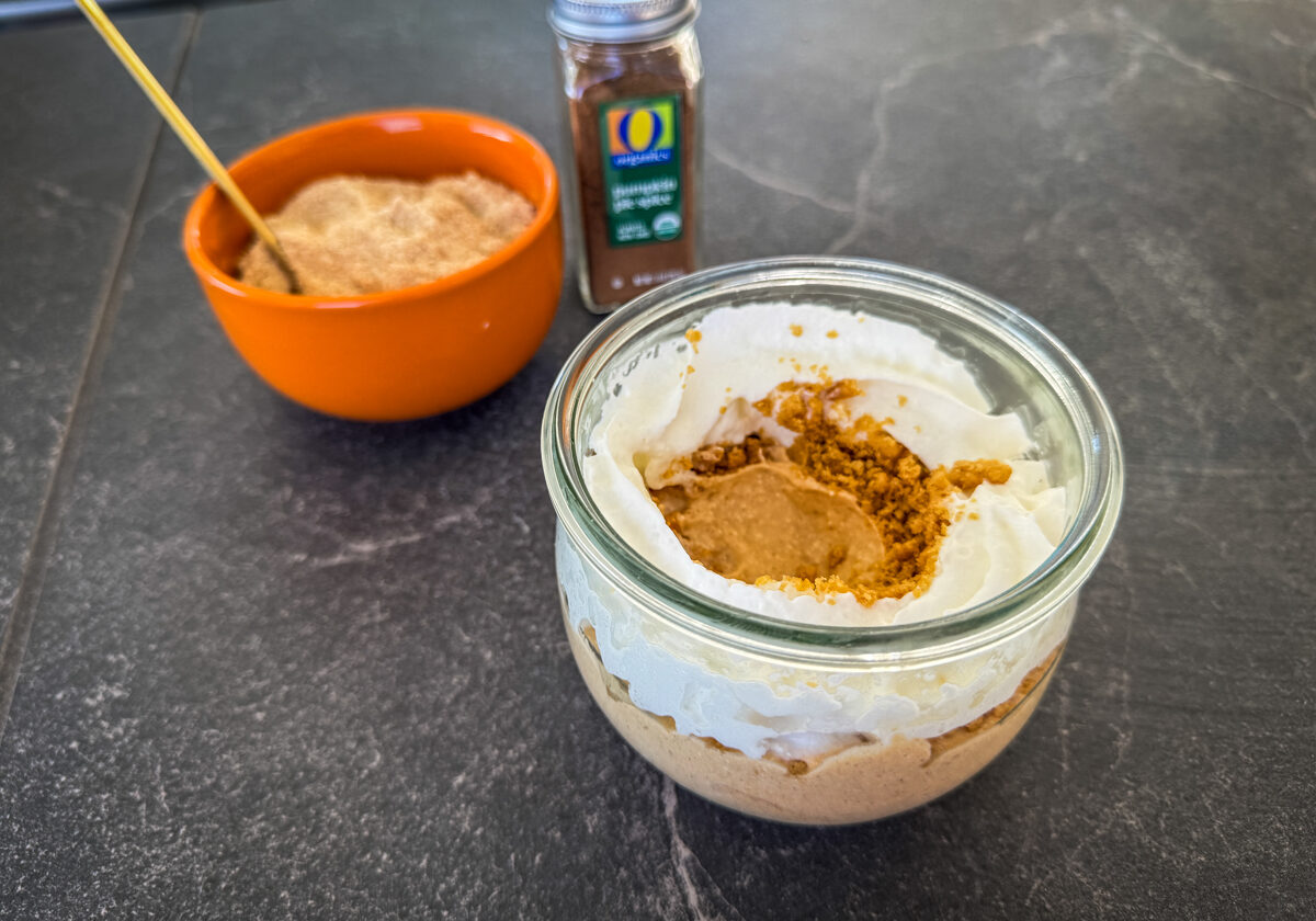 Pumpkin pie single serving Pumpkin pie single serving