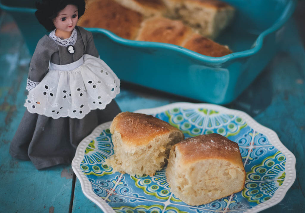 Sally Lunn rolls sourdough